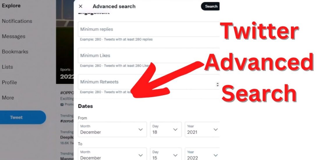 Twitter Advanced Search
