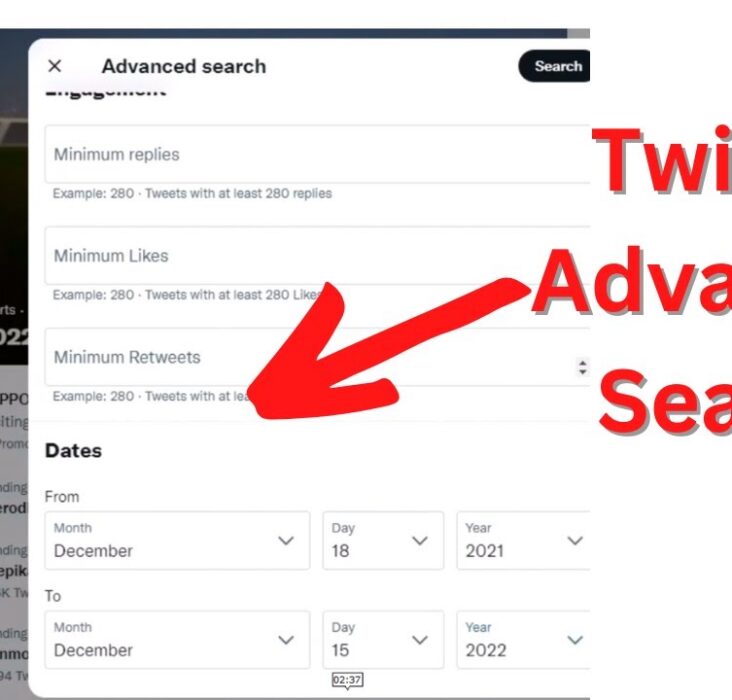 Twitter Advanced Search