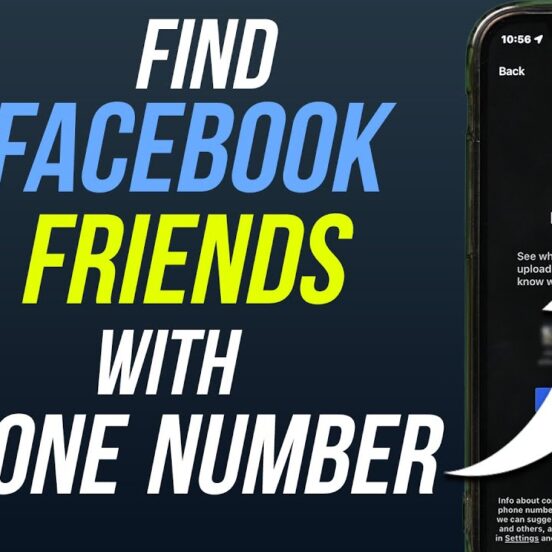 how to find Facebook friends by phone number