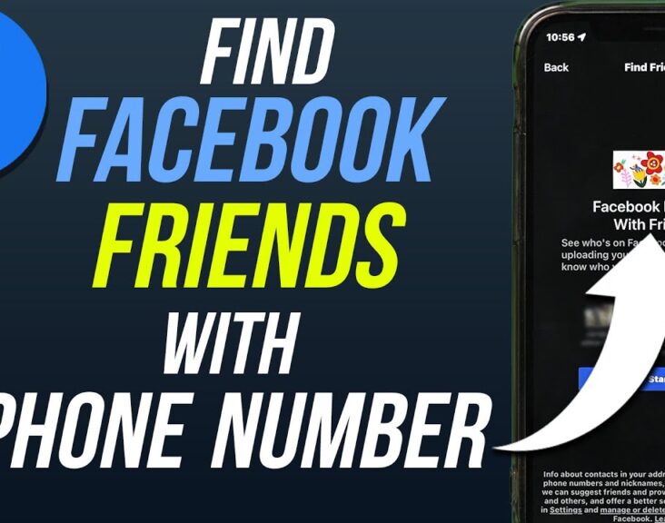 how to find Facebook friends by phone number