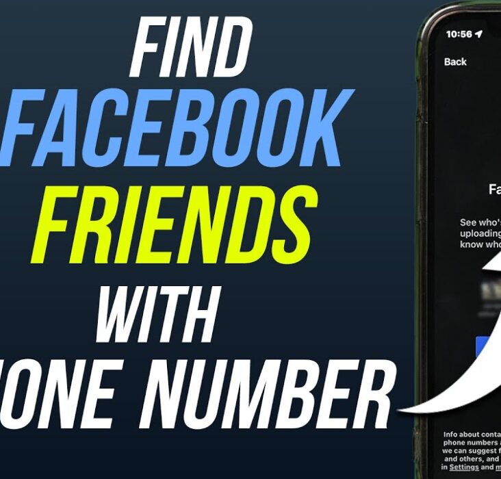 how to find Facebook friends by phone number