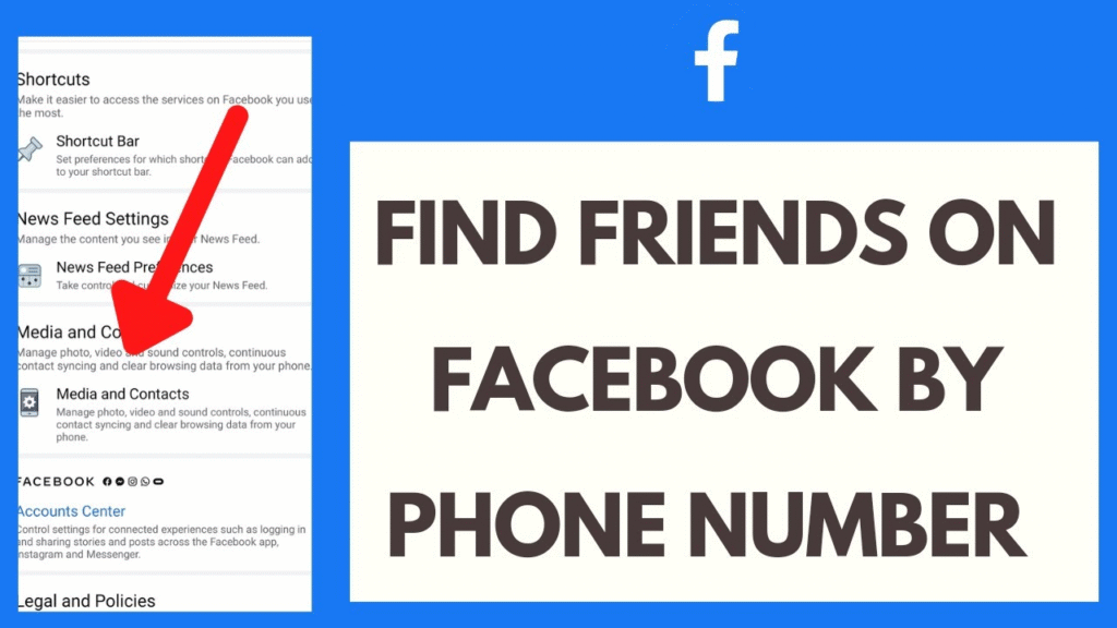 How to Find Facebook Friends by Phone Number?